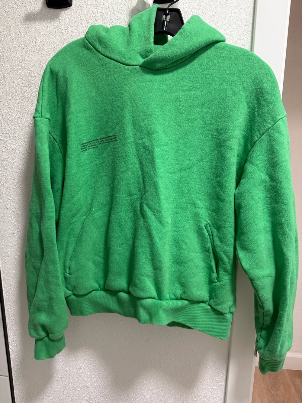 Pangaia Green Hooded Sweatshirt